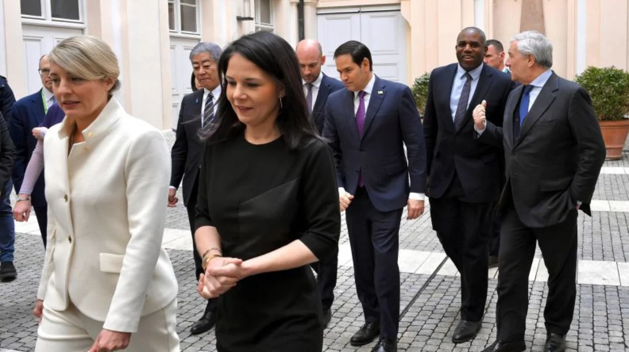 G7 Foreign Ministers Pledge Continued Support for Ukraine