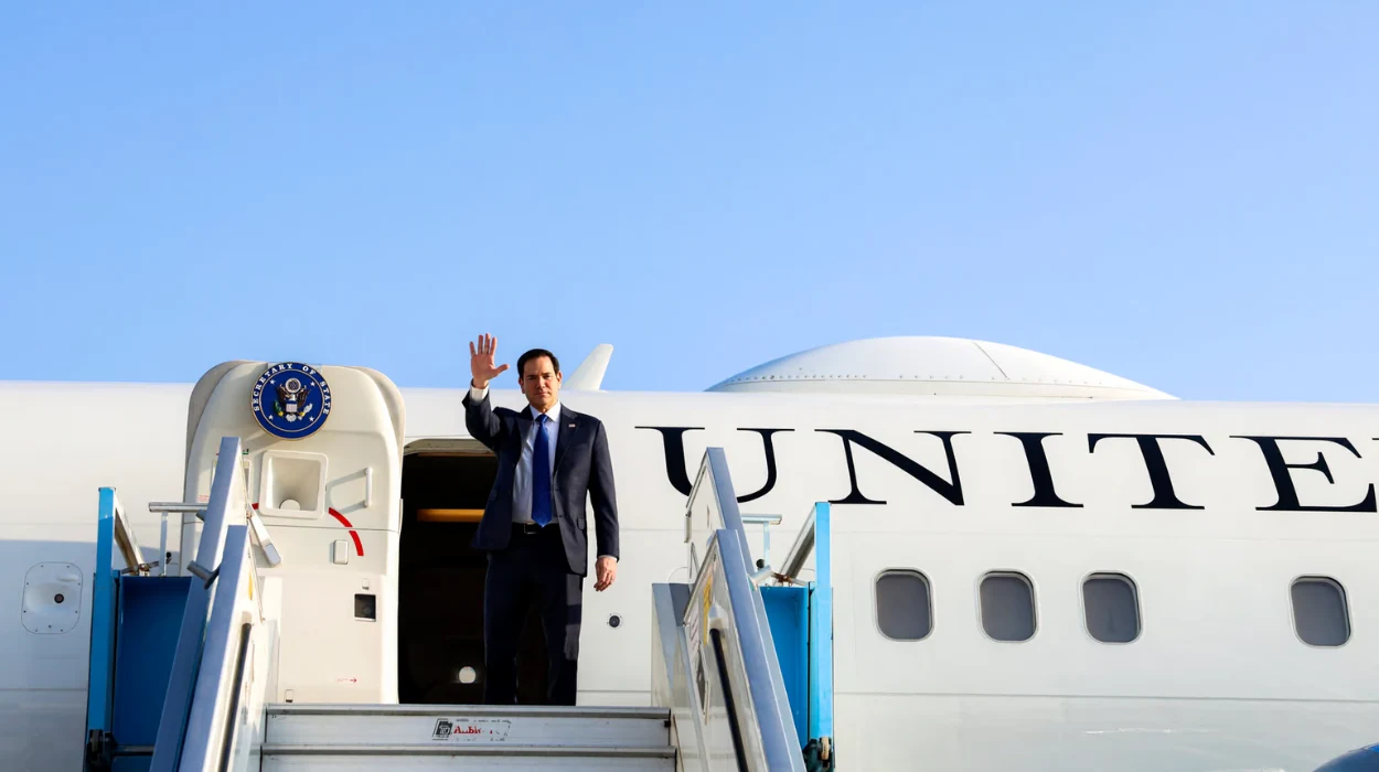 Marco Rubio arrives in Saudi Arabia for talks with Russian officials