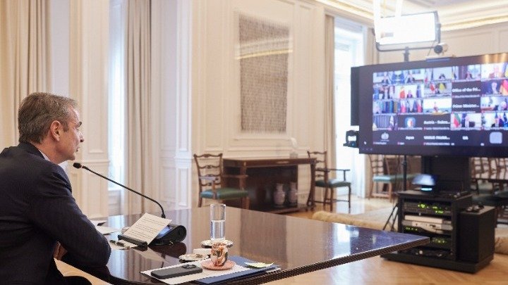 Mr. Mitsotakis: Ensuring Kyiv’s Inclusion in the Process Is Essential, with Ukraine Alone Deciding Its Future