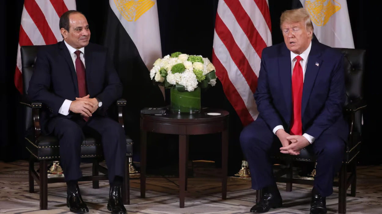 Sisi and Trump Hold Talks on Gaza Ceasefire and Regional Peace