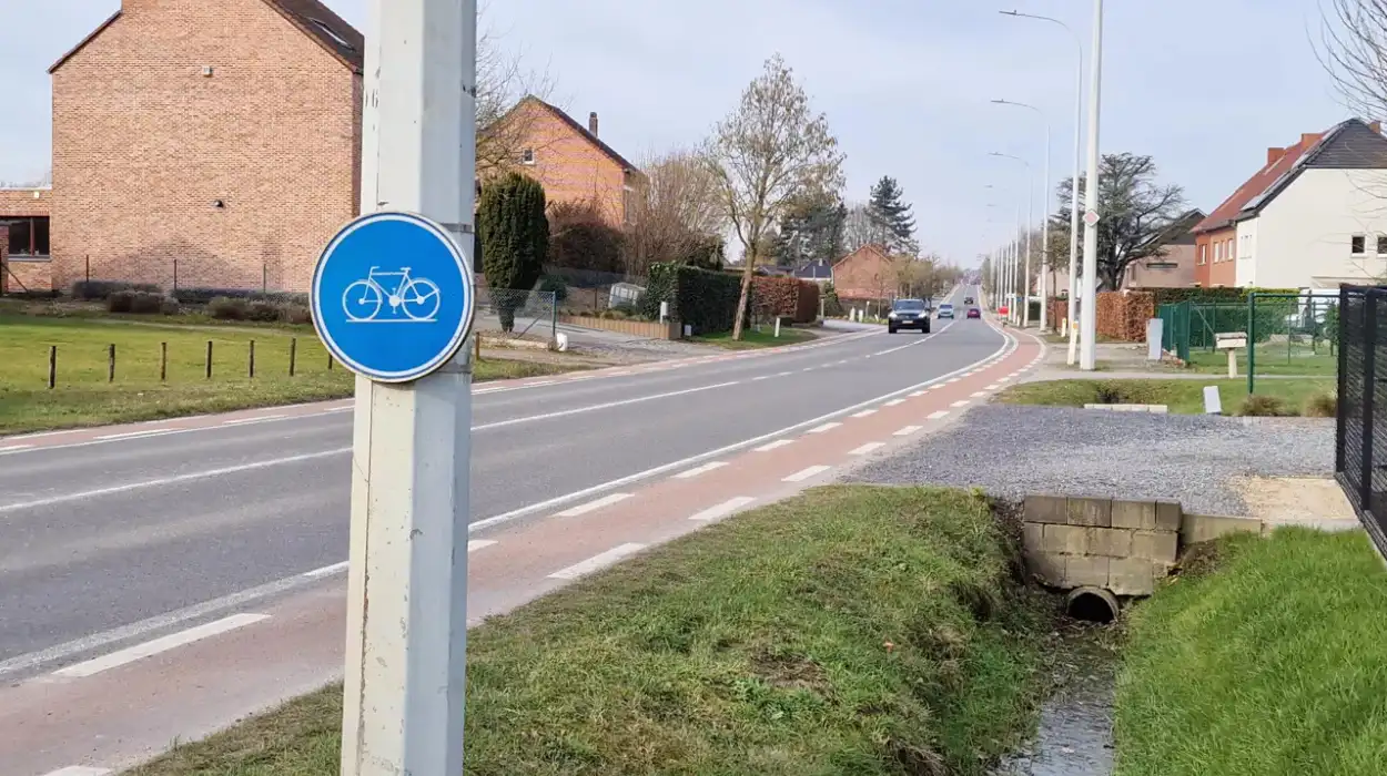 Steenweg: Diepenbeek Cyclists Applaud Speed Reduction from 70 to 50 km/h