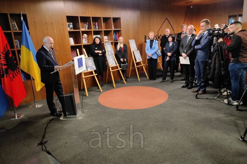 Three Years After the Ukraine War, ‘Lost Childhood’ Exhibition Launches in Tirana