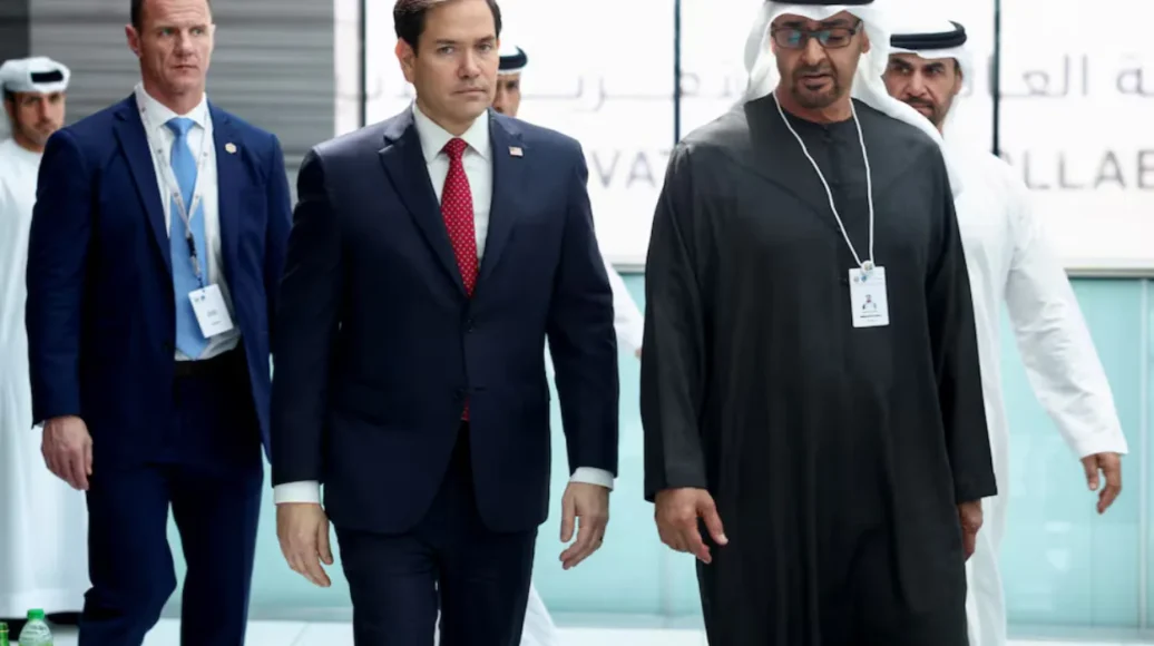 UAE President tells U.S. Senator Rubio it opposes the displacement of Palestinians