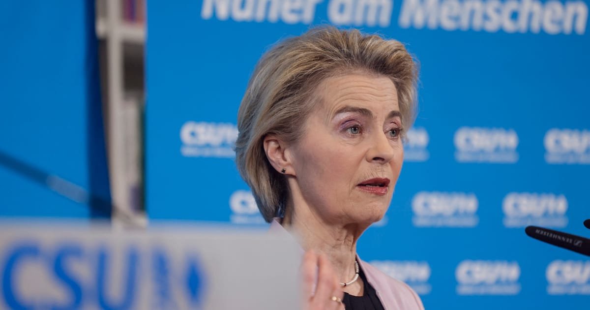 Von der Leyen proposes EU initiative to fund missiles, ammunition, and air defense