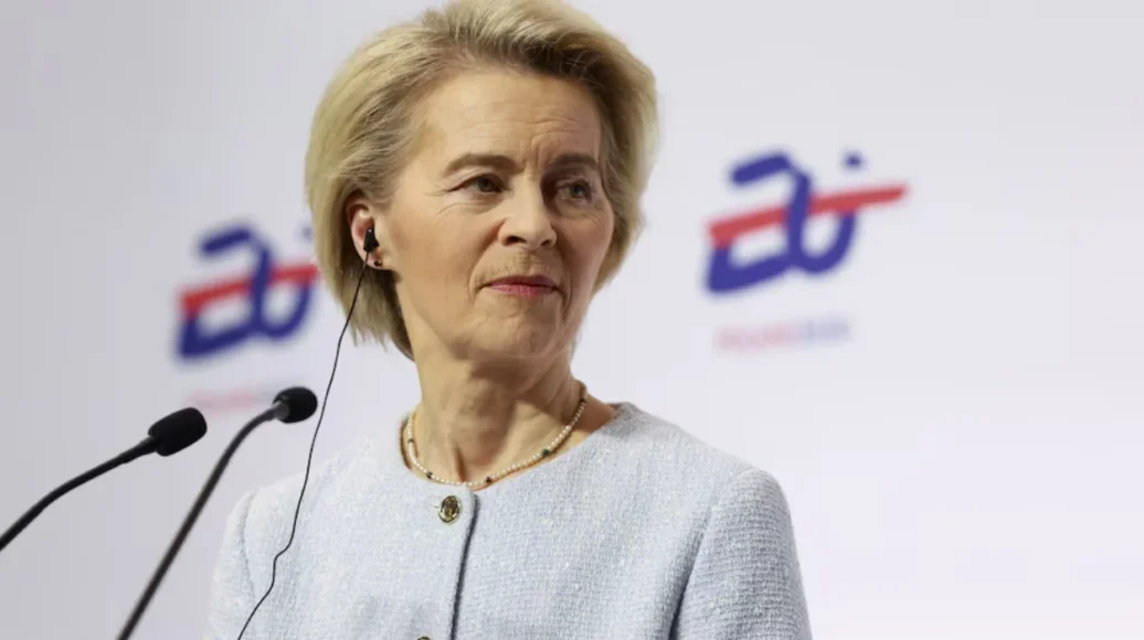 Von der Leyen to Meet U.S. Vice President Vance in Paris