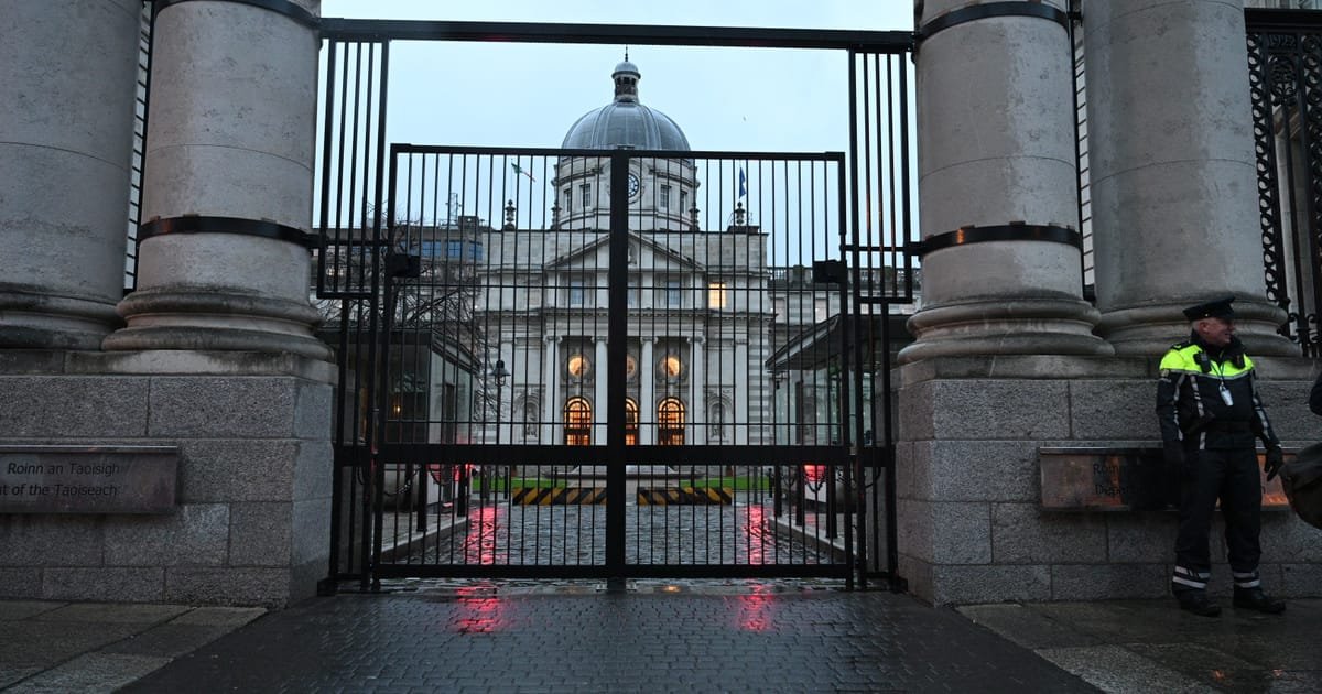 Chaos as Ireland’s opposition shouts down speaker and forces parliamentary shutdown