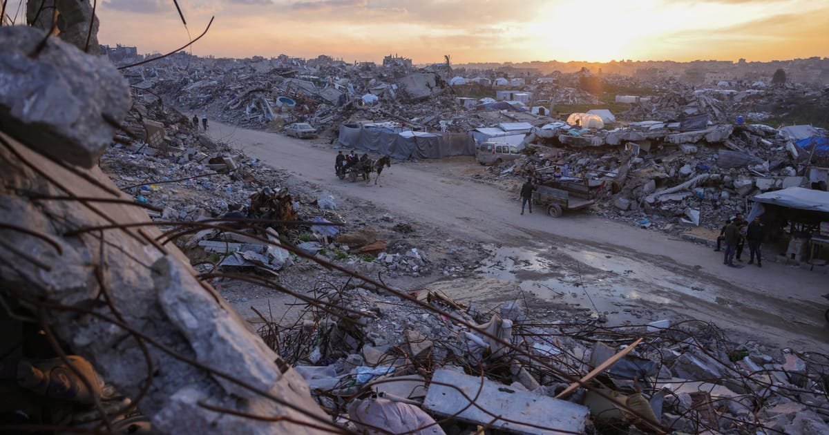 EU Foreign Ministers Support Gaza Reconstruction Plan