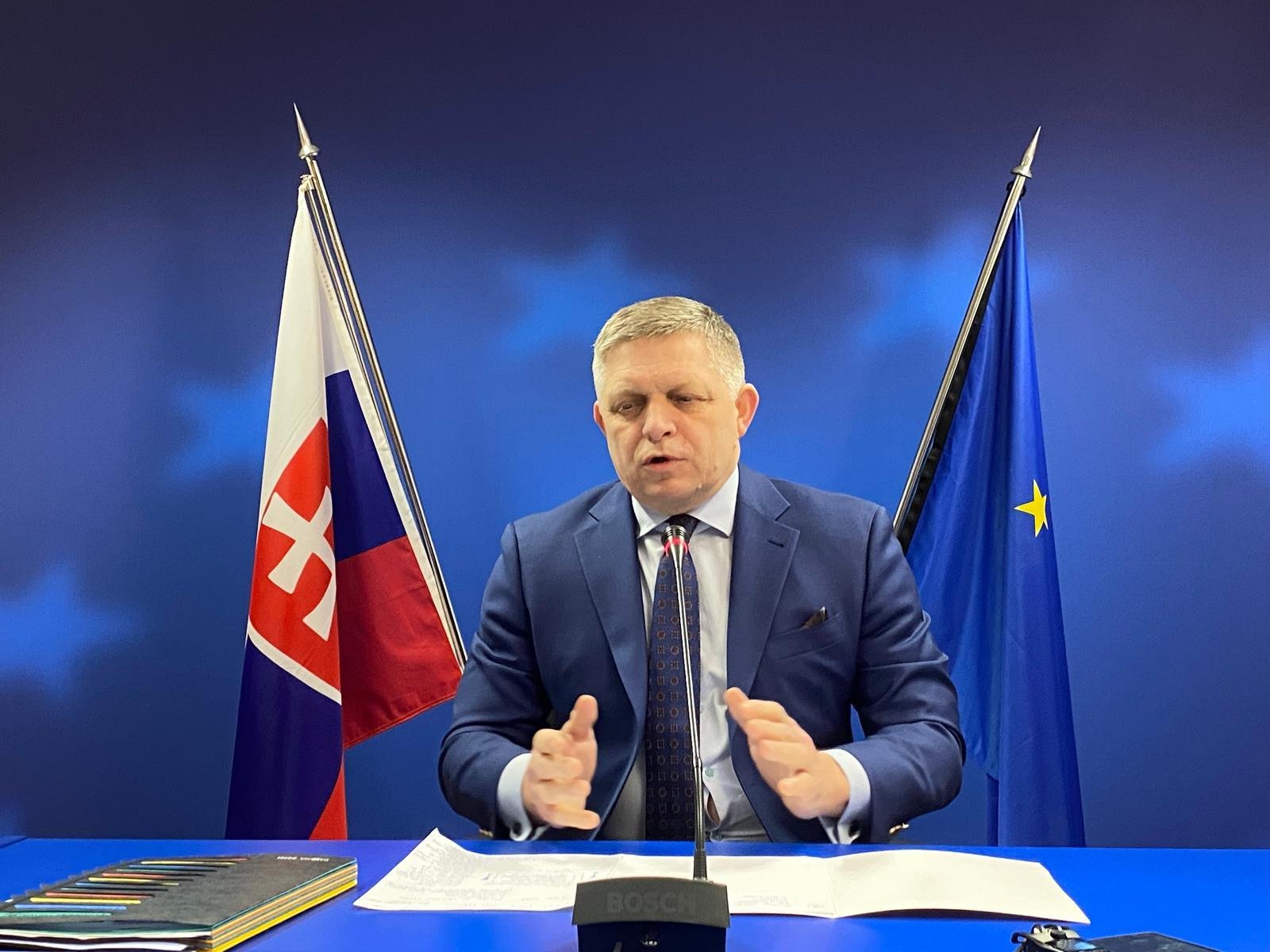 Fico at EU Summit: Gas Transit Through Ukraine Will Secure Lower Energy Prices in Europe