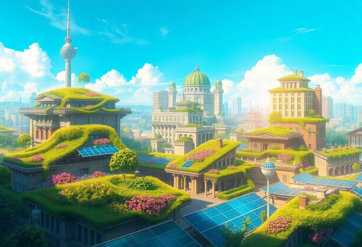 Greening Urban Spaces: 8 Steps to Adopt Green Roofs for a Healthier Berlin