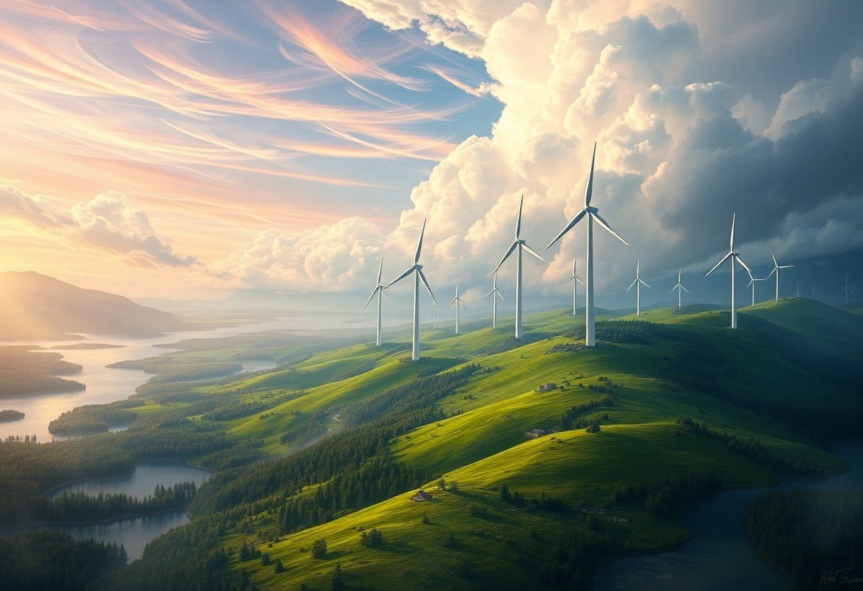 Harnessing the Wind: 6 Ways Scandinavian Wind Farms Promote Sustainability
