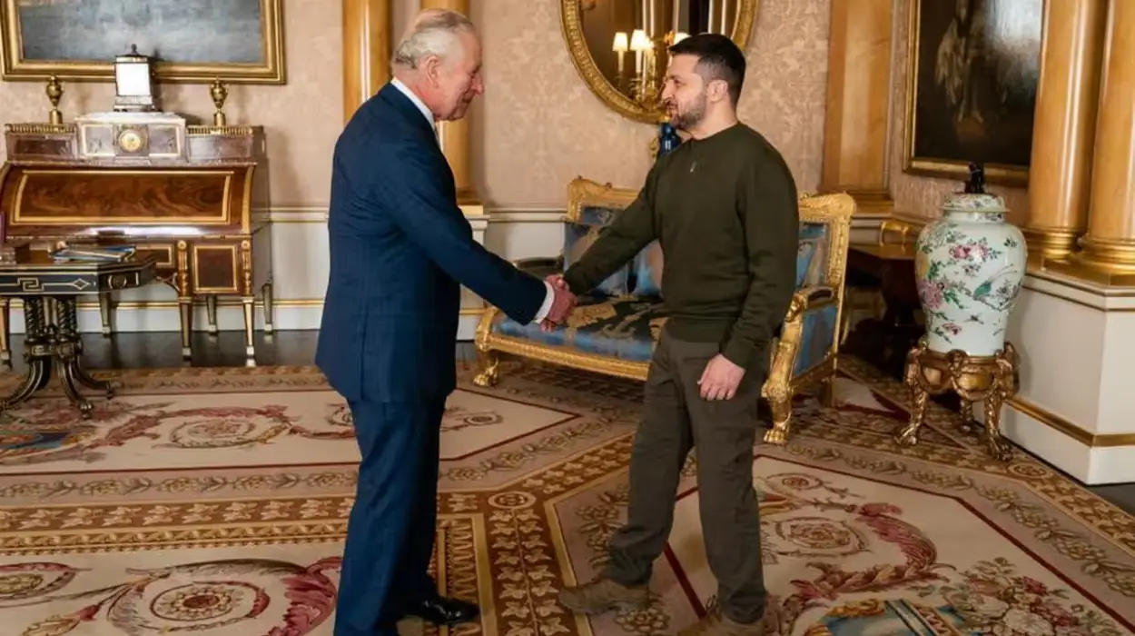 King Charles Commended for His “Steadfast Support” of Ukraine