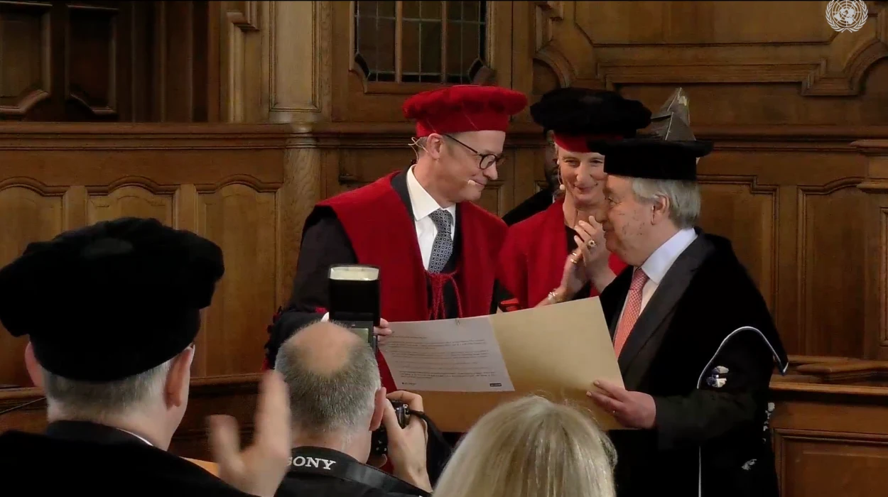 KU Leuven and UCLouvain Confer Honorary Doctorate on the United Nations