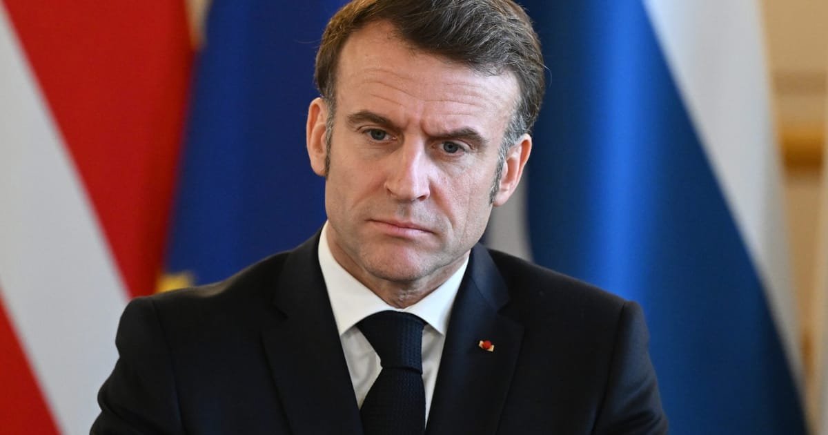 Macron: EU Must Invest ‘Hundreds of Billions’ in Defense as US Shifts Focus