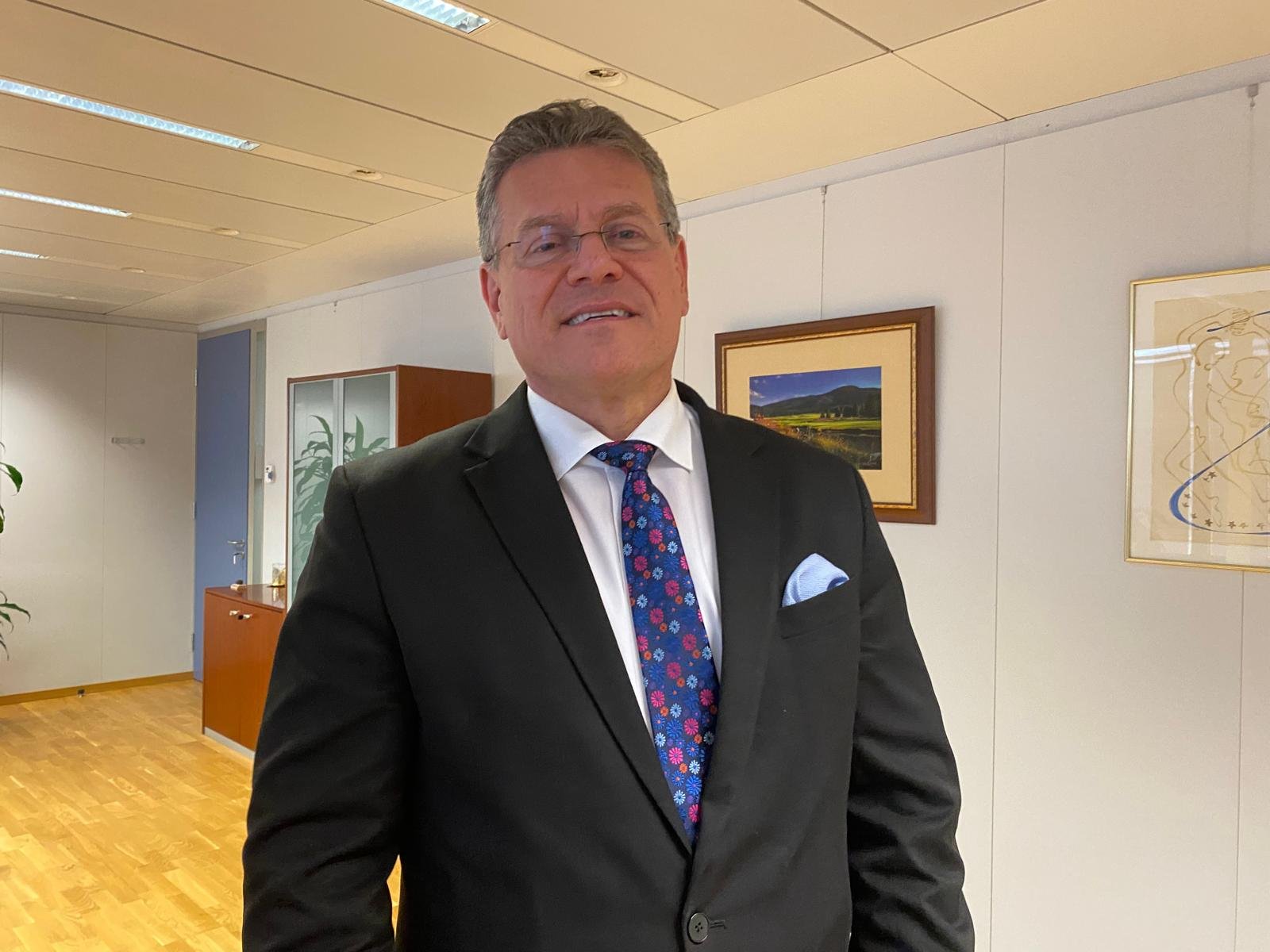 Šefović: EU Could Delay Retaliatory Tariffs on the US Until Mid-April