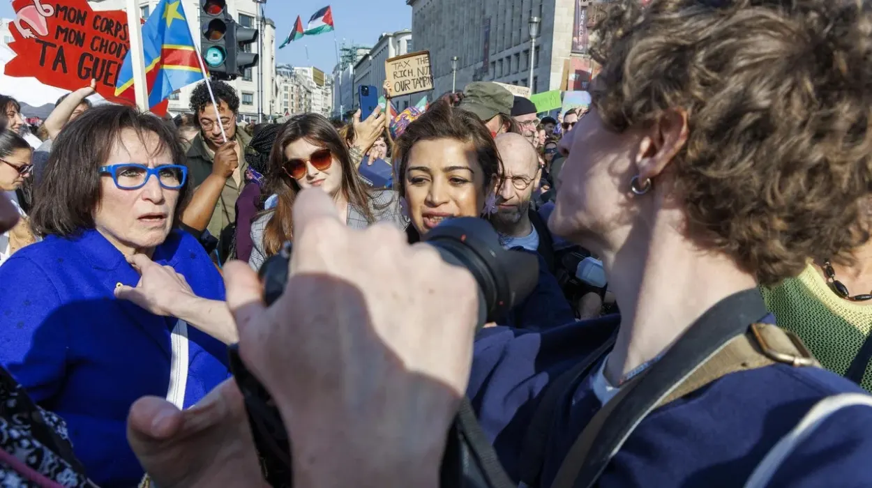 Thousands Rally in Brussels in Support of Women’s Rights