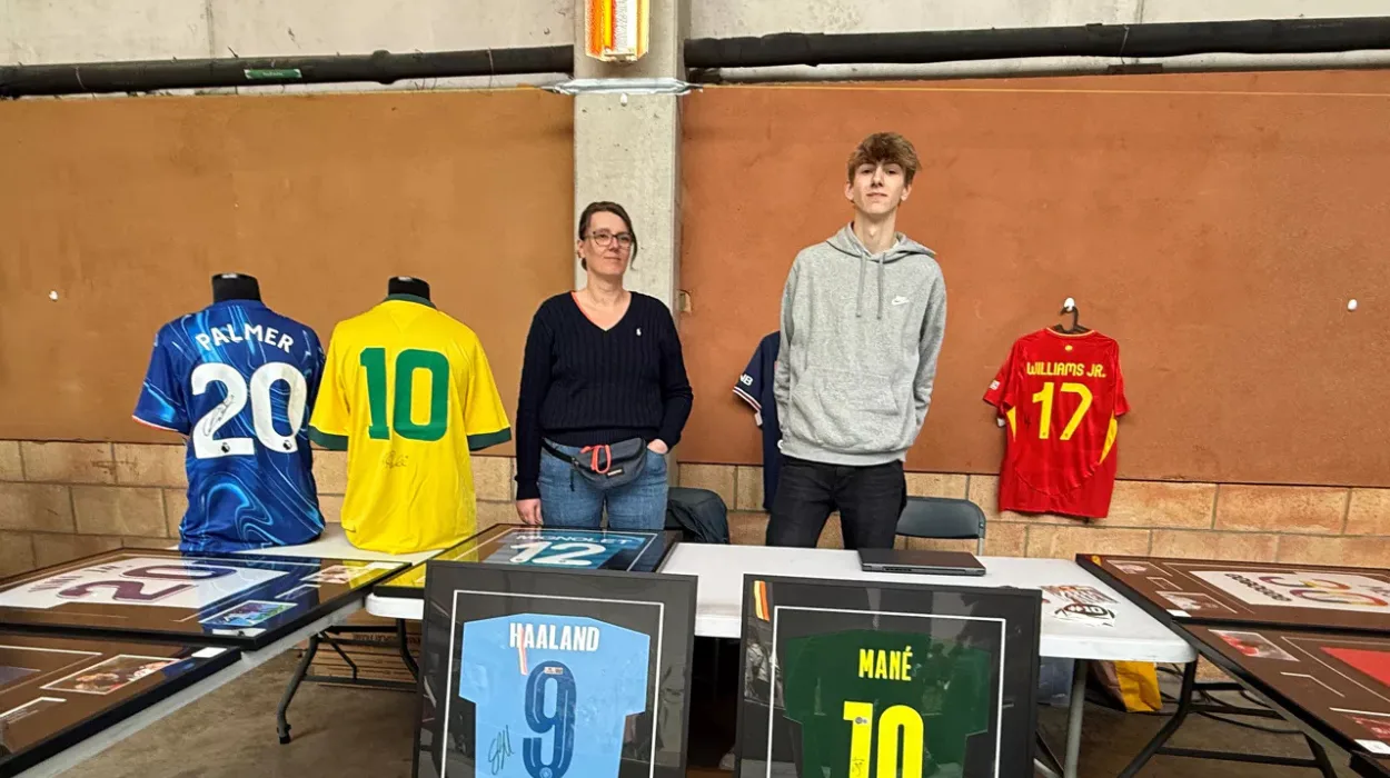 Vilvoorde Hosts Football Shirt Fair Featuring Over 2,000 Jerseys