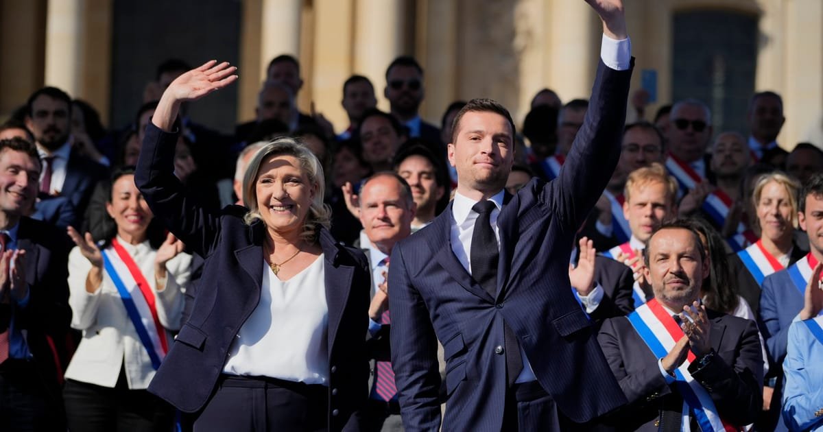 Bardella Pledges 2027 Presidential Run if Le Pen Is Disqualified