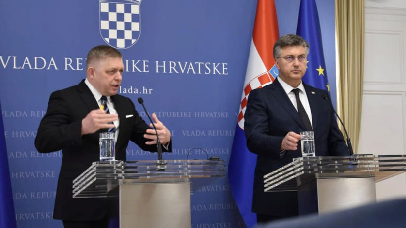 Fico in Zagreb Urges Plenković to Back Gas Transit to the EU via Ukraine