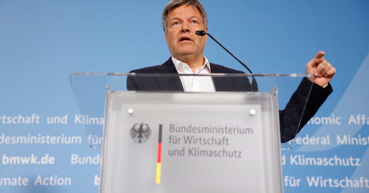 Germany’s Habeck Urges Europe to Ramp Up Pressure on Trump Over Tariffs
