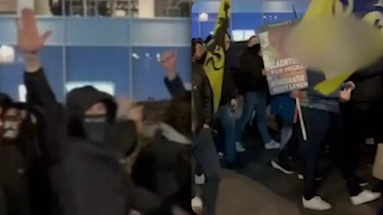 Ghent Police Investigate Nazi Salutes During NSV Protest on Thursday