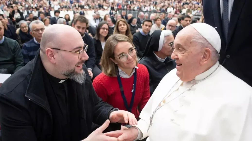 Heartfelt Meetings Between Priest Gianluca Loperfido and Pope Francis