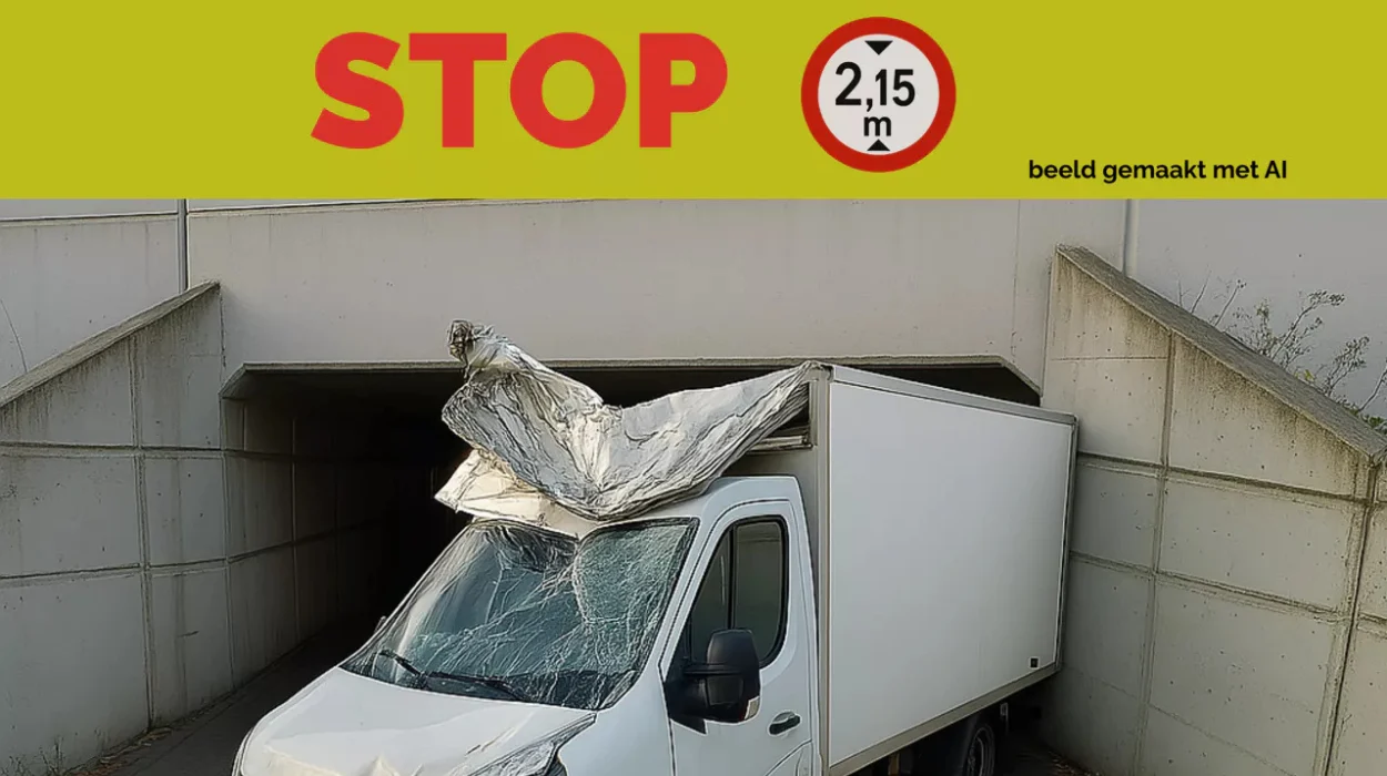 Herent Implements Signage and Truck Imagery to Prevent Bridge Collisions