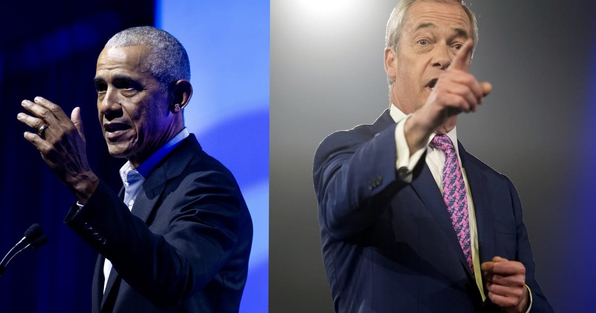 Nigel Farage Aspires to Be ‘Like Barack Obama’ as He Sets Sights on Prime Minister Role Before Local Elections