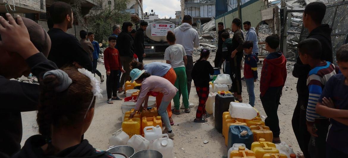Persevering Through Drought: Delivering Water in War-Torn Gaza