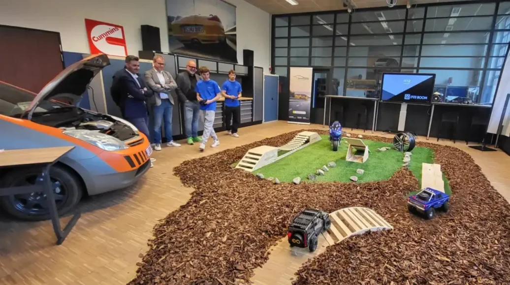 PTS Boom Students Create Mini Car Obstacle Course to Jumpstart Automotive Careers