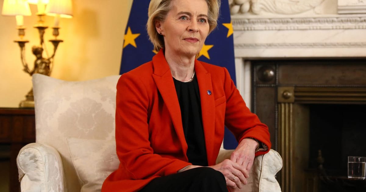 Von der Leyen Hopes to Meet Trump at Pope’s Funeral
