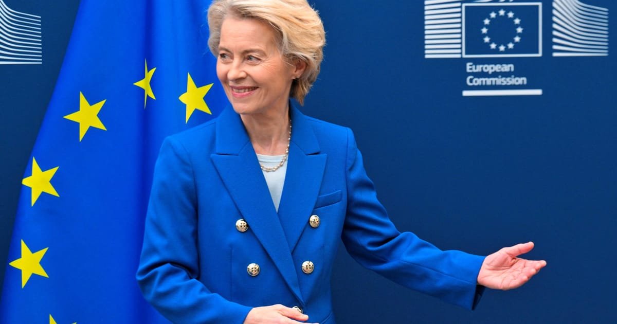 Von der Leyen Welcomes Trump’s Reversal on Tariffs