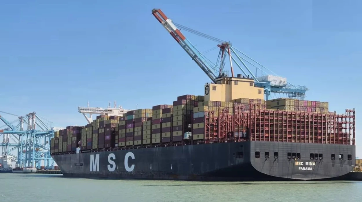 Zeebrugge Breaks Record with Arrival of Ever Greet Featuring 16.3m Draft