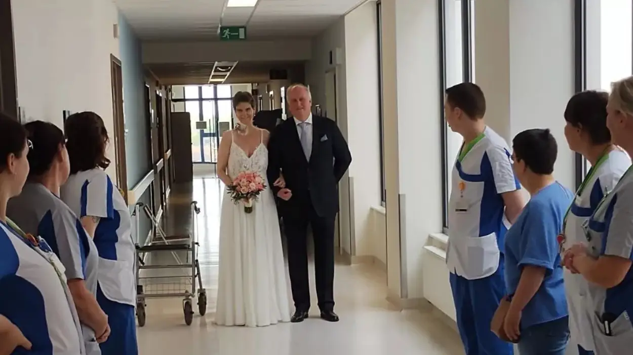 AZ Turnhout Nurses Organize Dream Wedding for Cancer Patient