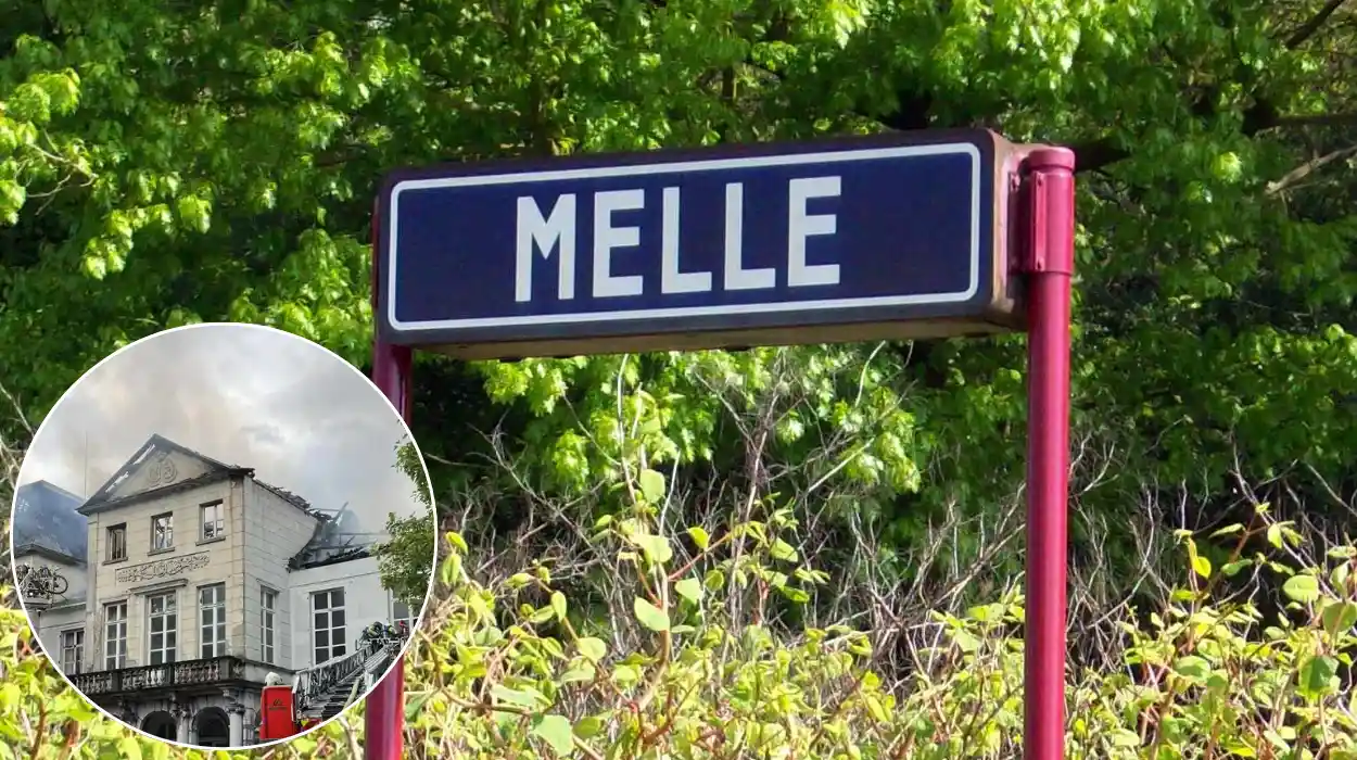 Blaze Erupts at Castle De Varens in Melle; No Injuries Reported