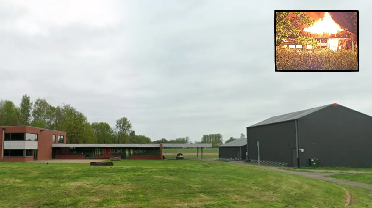 Fire Destroys Veltem Scout Building; Lt. De Greef Takes Command