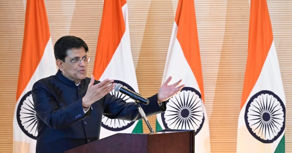 India’s Trade Chief Returns to London as Delhi Nears UK Deal