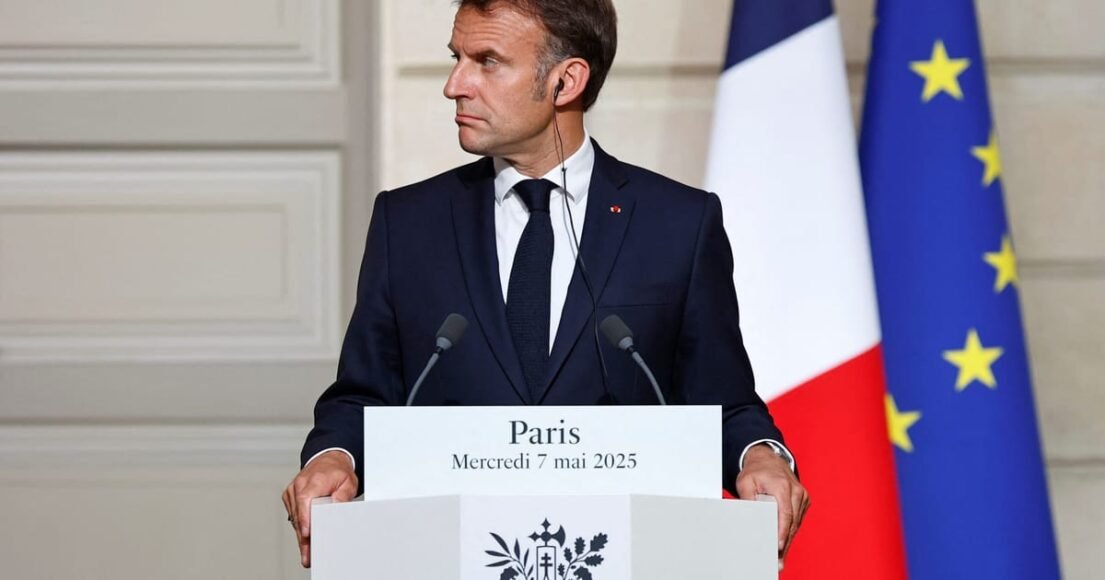 Macron Urges U.S. and Europe to End Sanctions on Syria