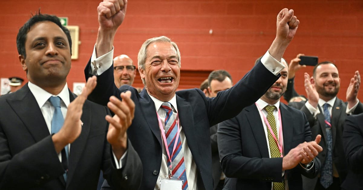 Nigel Farage’s Reform Party Snatches Labour Stronghold in Tight Vote