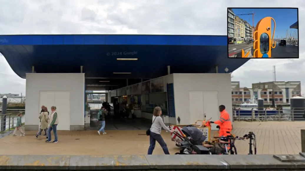 Shrimp Exhibit at Ostend Vistrap Educates Tourists About Fishing