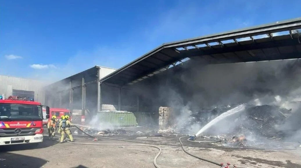Train Traffic Resumes Between Vilvoorde and Mechelen After Fire