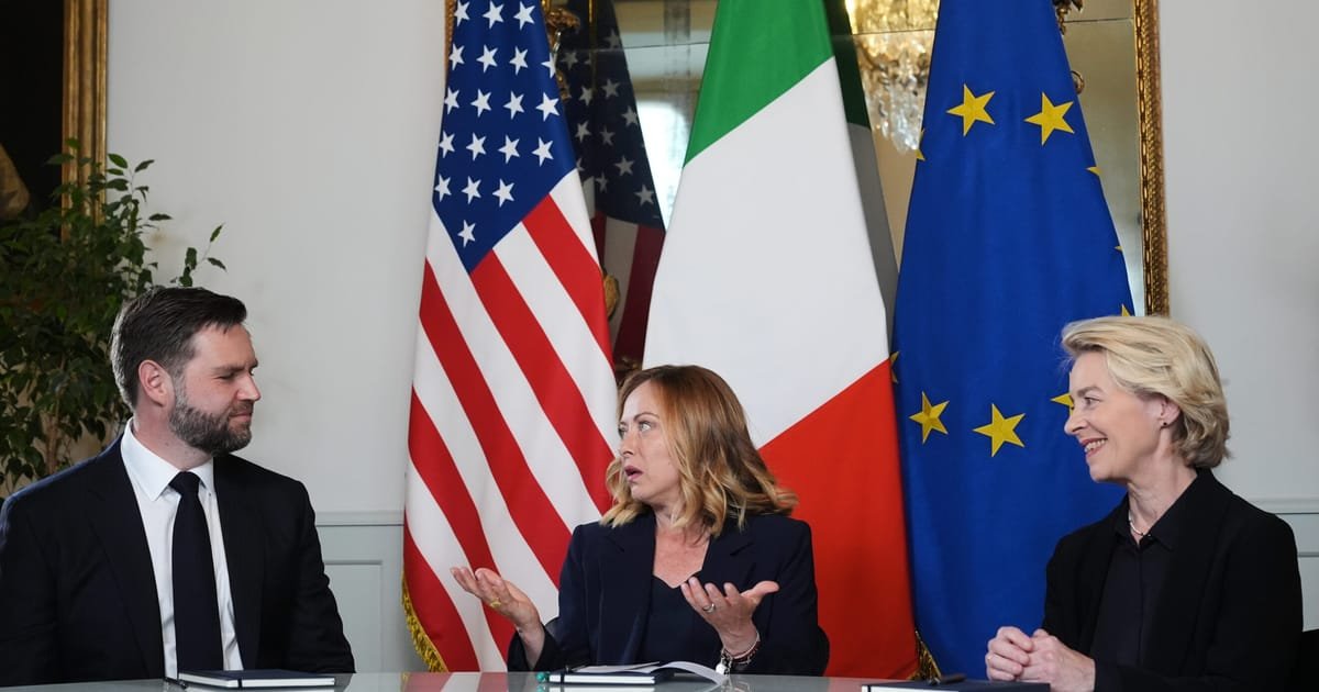 Vance Optimistic About Long-Term US-EU Trade Benefits