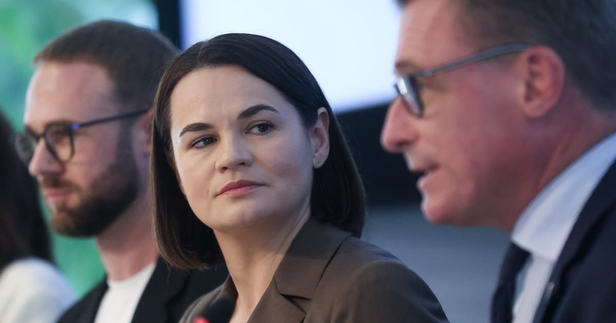 Belarus Releases Opposition Leader Tsikhanouski