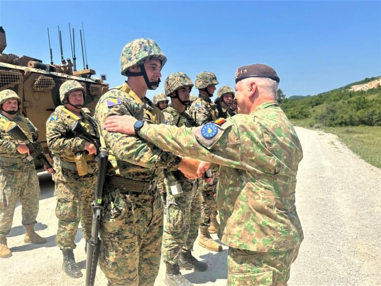 High Officials Day Celebrated During Joint Exercise of Armed Forces of Bosnia and Herzegovina and EUFOR