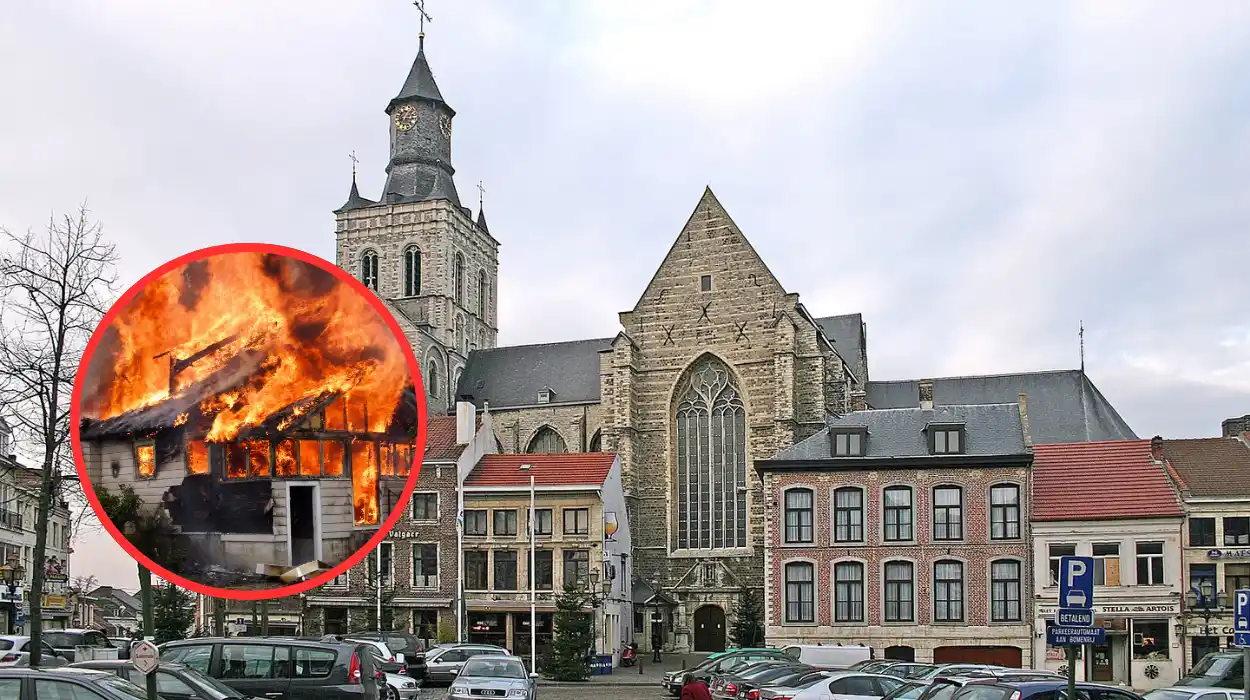 House Engulfed in Major Maasmechelen Fire