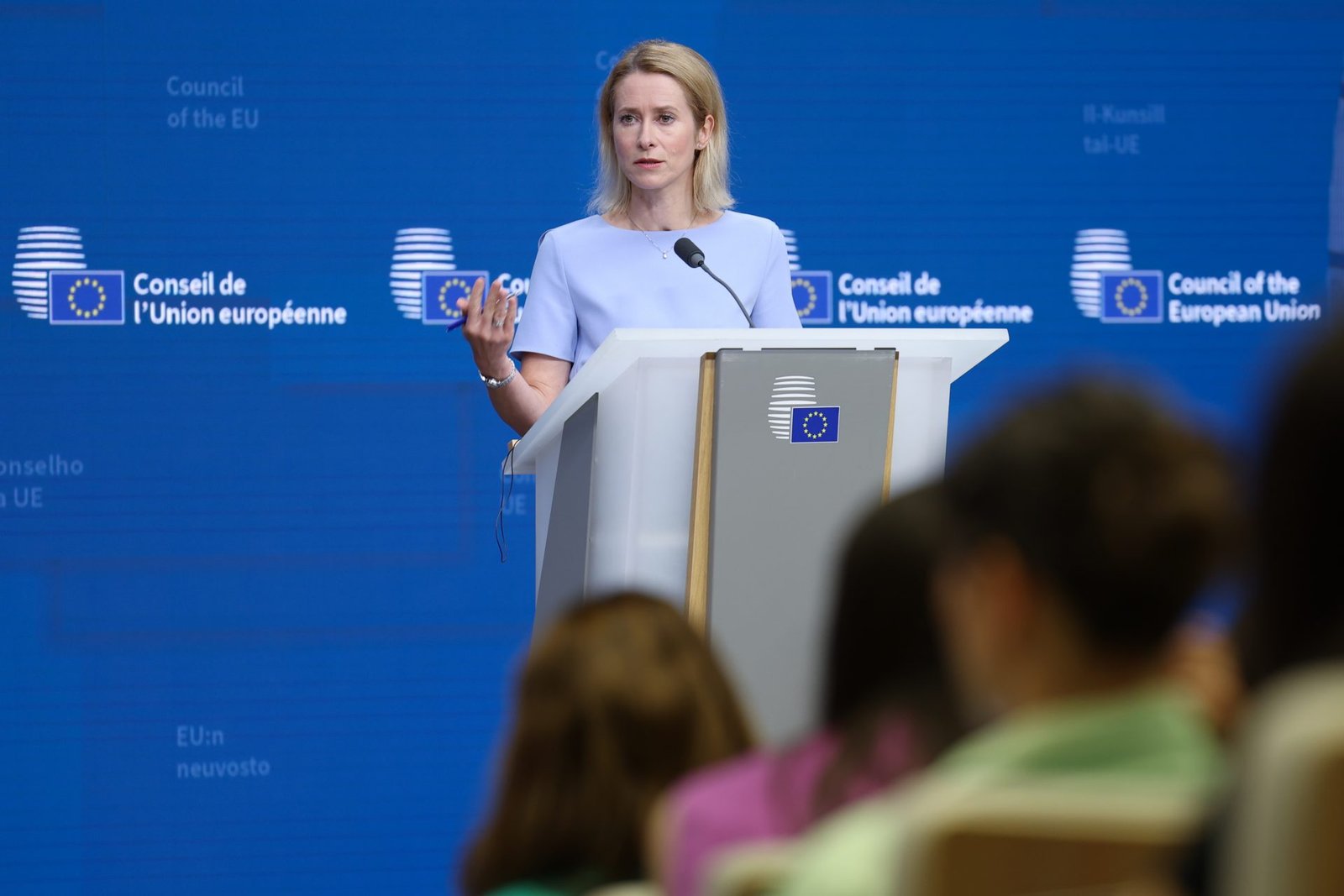 Kaja Kallas: Everyone Must Take a Step Back