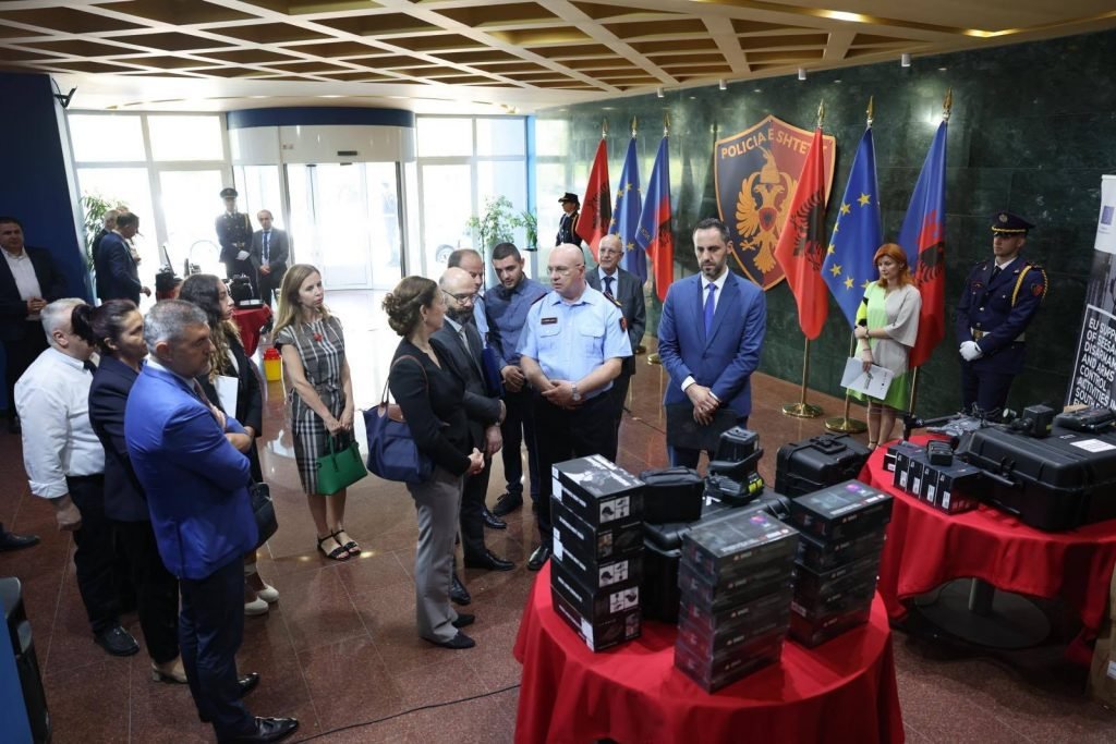 Over $1 Million in Specialized Equipment for Albanian Police to Combat Arms Trafficking