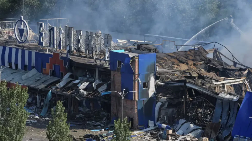 Russia Attacks Dnipro in Ukraine, Causing 3 Deaths