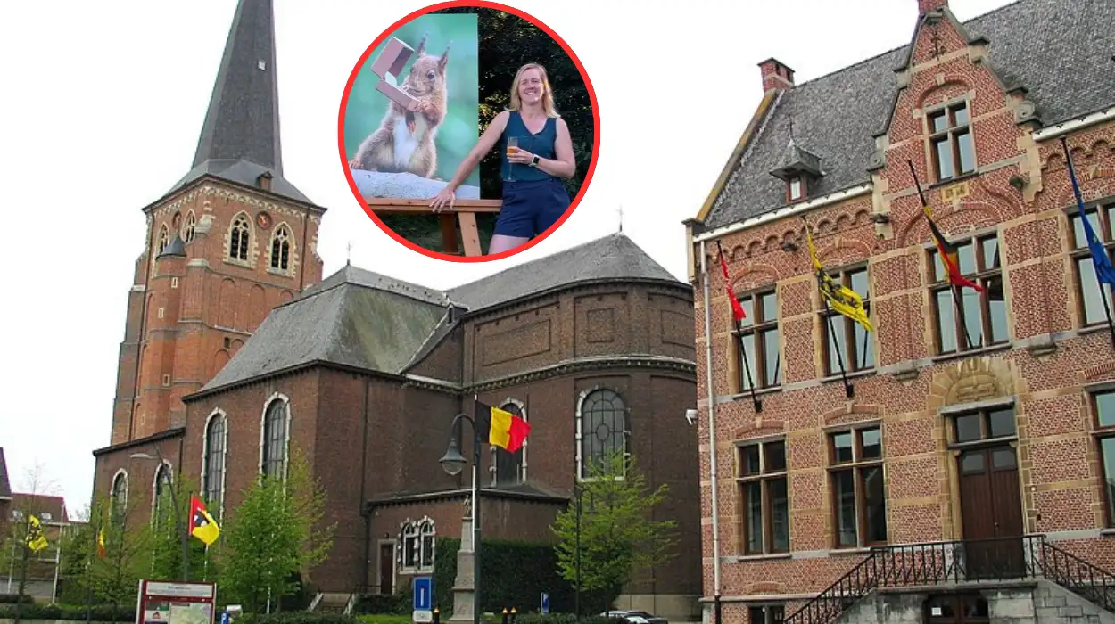 Squirrels Steal the Spotlight at Diepenbeek Proposal