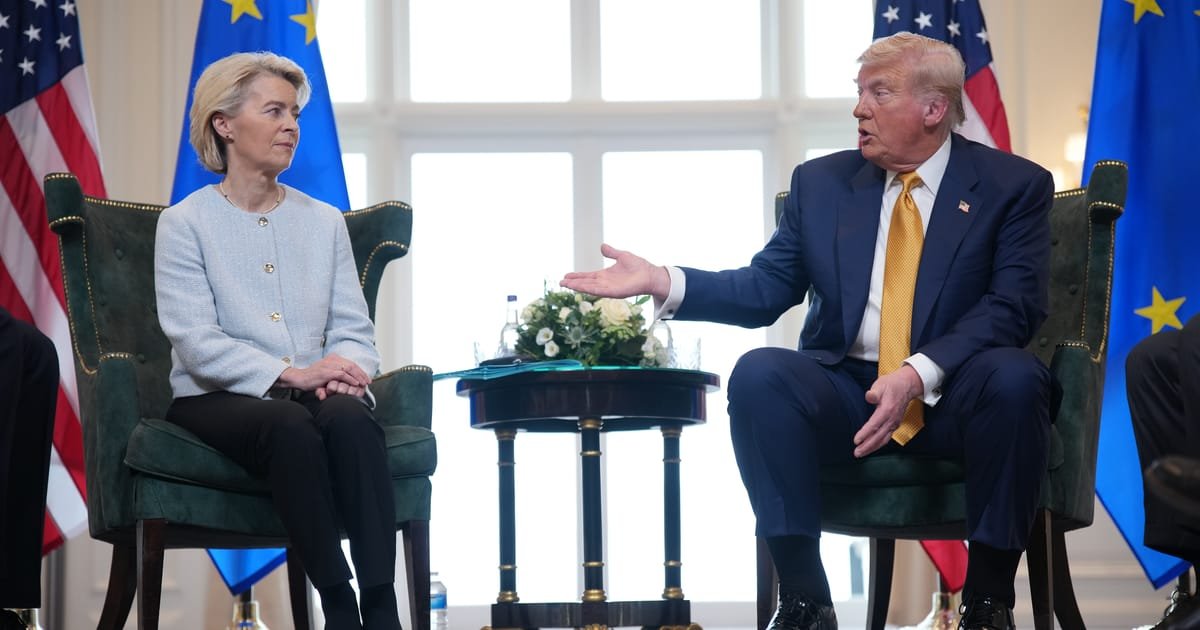 Trump and von der Leyen Optimistic About Trade Progress