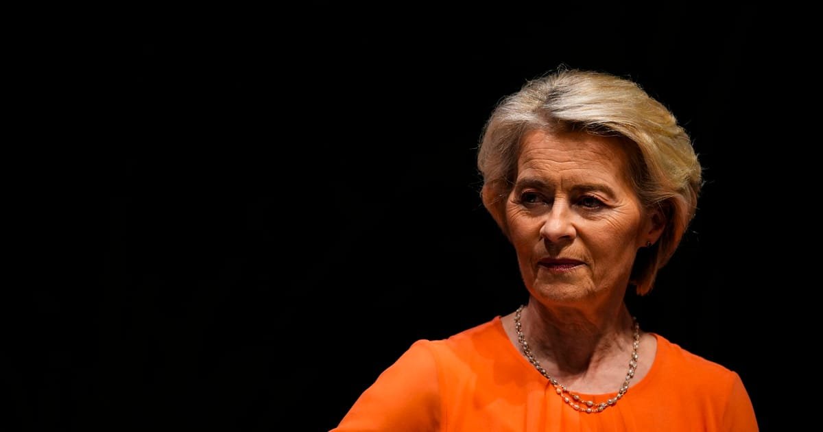 Von der Leyen to Face Parliamentary Confidence Vote Next Thursday